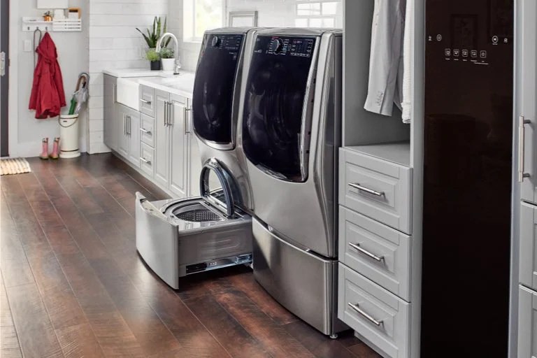 LG SideKick™ Pedestal Washer Mini Washers by LG LG USA